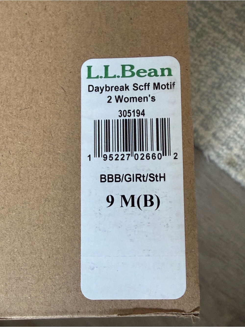 L.L.Bean Women's Daybreak Scuffs in Motif Brown Golden Retriever Slippers 9 - Picture 7 of 7